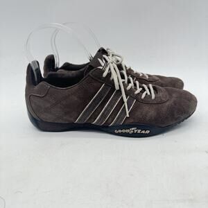 VTG 2005 Adidas Tuscany Goodyear Suede Lowtop Sneakers Womens 7 Brown Y2K